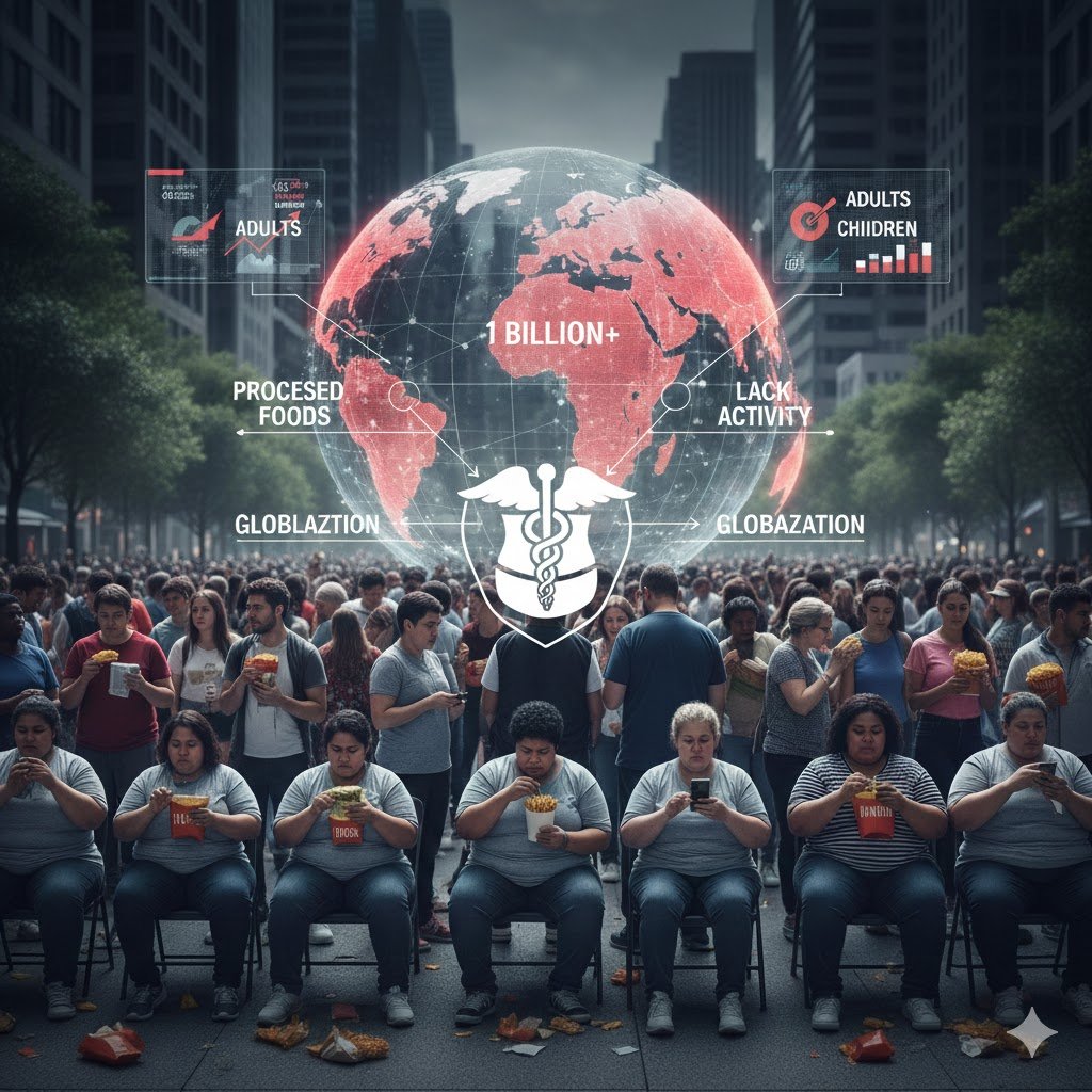 عالم السمنة… كيف تحولت إلى وباء عالمي؟