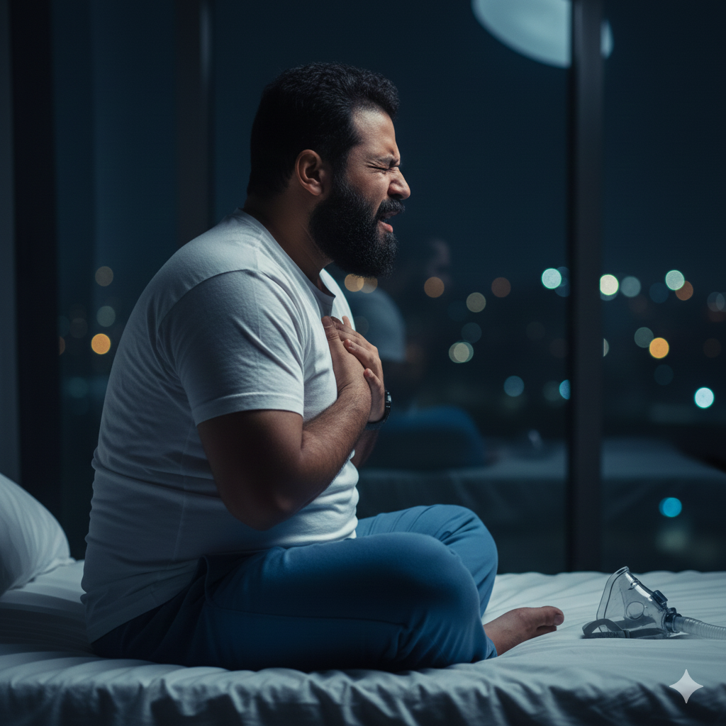 السمنة ومشاكل التنفس… من ضيق النفس إلى اختناق النوم