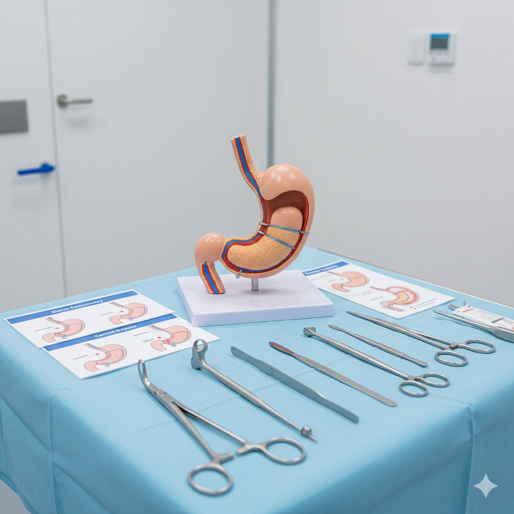 العمليات الجراحية للسمنة: التكميم وتحويل المسار وأفضل النتائج