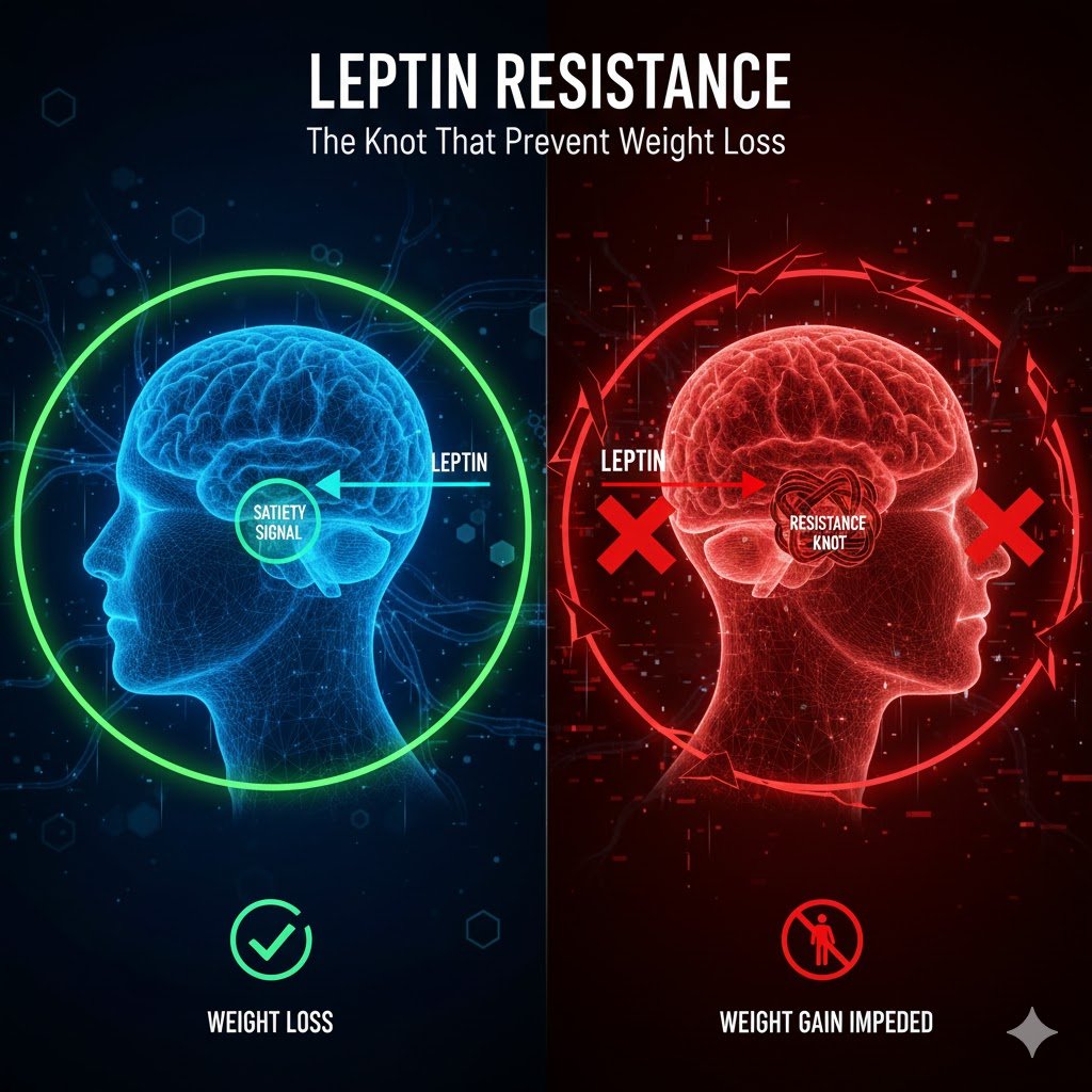 مقاومة الدماغ لهرمون الليبتين… العقدة التي تمنع فقدان الوزن